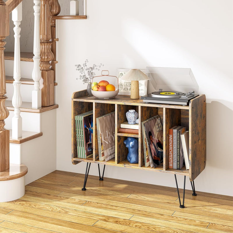 Record Player Stand Vinylrecord Storage 3 Tier End
