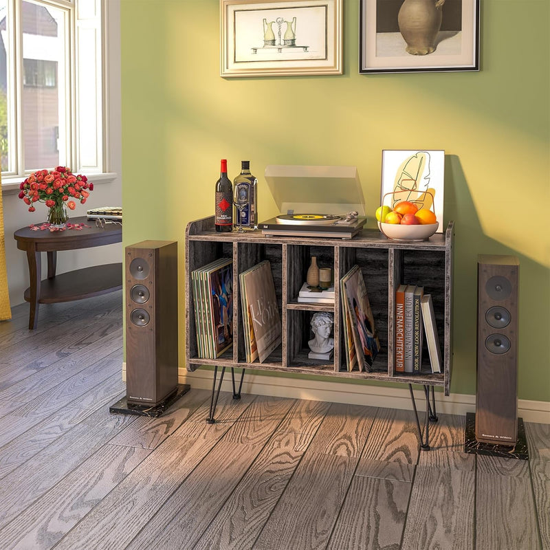 Record Player Stand Vinylrecord Storage 3 Tier End