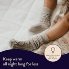 Hunker Down Electric Blanket Single Size Scandi Sherpa