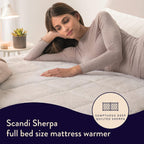 Hunker Down Electric Blanket Single Size Scandi Sherpa