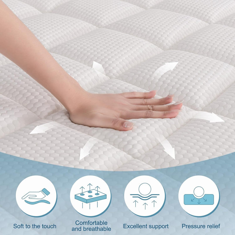 Hybrid Mattresses Mattress-Pocket Spring with Comfort Foam