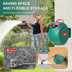 Hychika Hose Reel 30m Wall Mounted Retractable