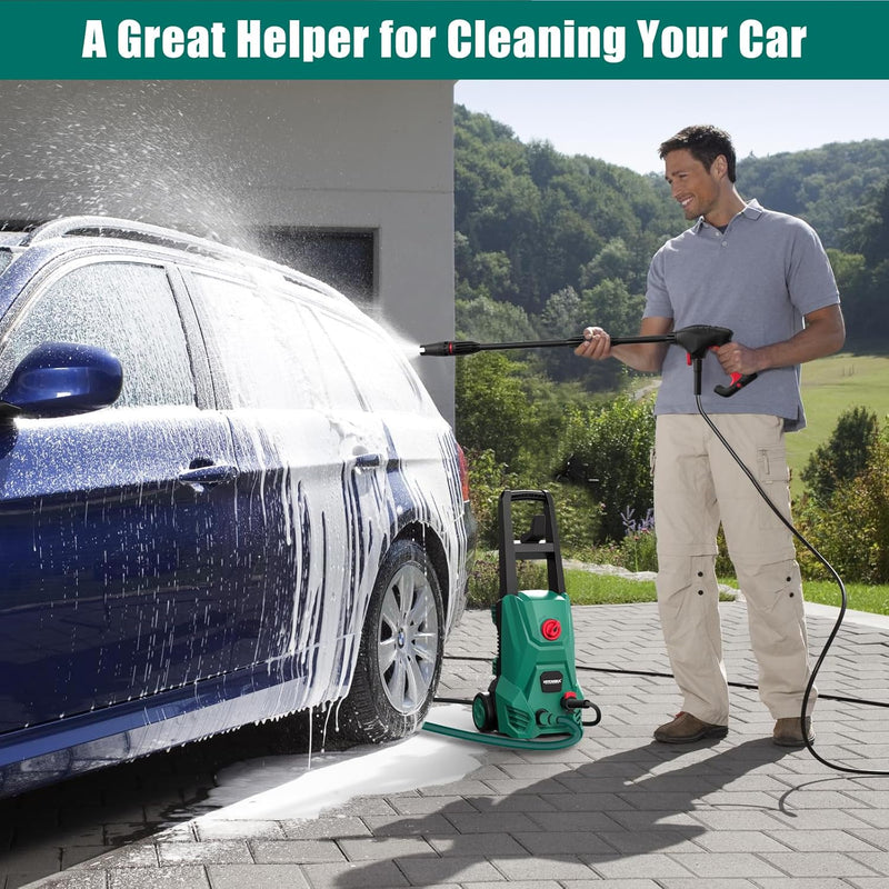 Hychika Pressure Washers 1600PSI Power Washer 1500W 410L