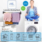 Hyk Wall Mounted Clothes Airer Foldable Drying Rack