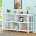 Ibf Farmhouse 3 Tier Open Book Shelf Wood