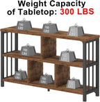 Ibf Farmhouse 3 Tier Open Book Shelf Wood