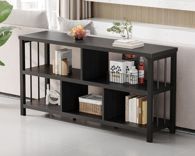 5 Cube Storage Organiser Bookshelf Low Bookcase