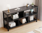 5 Cube Storage Organiser Bookshelf Low Bookcase