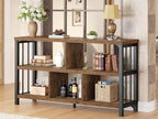 Ibf Farmhouse 3 Tier Open Book Shelf Wood
