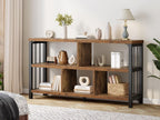 Ibf Farmhouse 3 Tier Open Book Shelf Wood