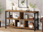 Ibf Farmhouse 3 Tier Open Book Shelf Wood