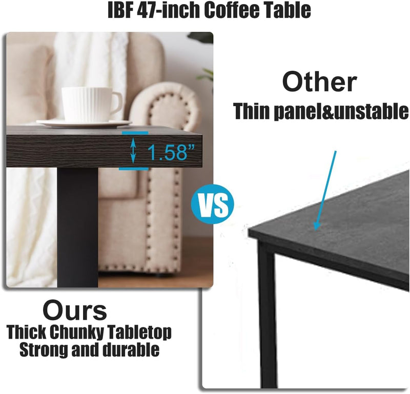 Coffee Table Living Room Wooden Centre Tables