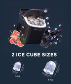 Ice Maker Machine Countertop 9 Cubes in 6