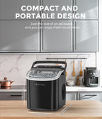 Ice Maker Machine Countertop 9 Cubes in 6