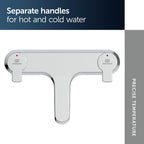 Calista Dual Control Bath Shower Mixer Tap