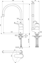 Ideal Standard Cerabase High Mouth Single Lever Kitchen