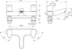 Basin Mixer Spout Height 84MM Water-Saving Bathroom