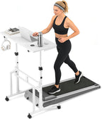Ikkle Standing Desk with Wheels 34 Inch Height