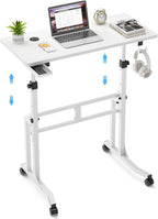 Ikkle Standing Desk with Wheels 34 Inch Height