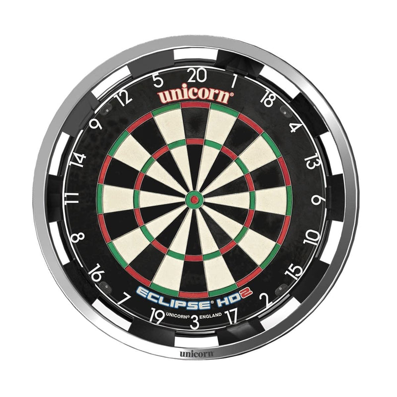 Illuminated Dartboard Backboard Surround — Solar Flare