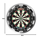 Illuminated Dartboard Backboard Surround — Solar Flare