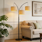 Inch Arc Floor Lamp for Bedroom 3-Light Dimmable