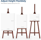 Inclinable A-Frame Easel for Painting Display Adjustable 65"-89