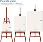 Inclinable A-Frame Easel for Painting Display Adjustable 65"-89