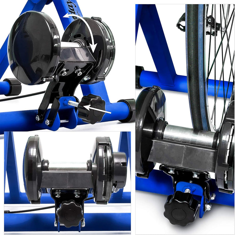 Indoor Bicycle Resistance Trainer 6 Gears for 26-28"
