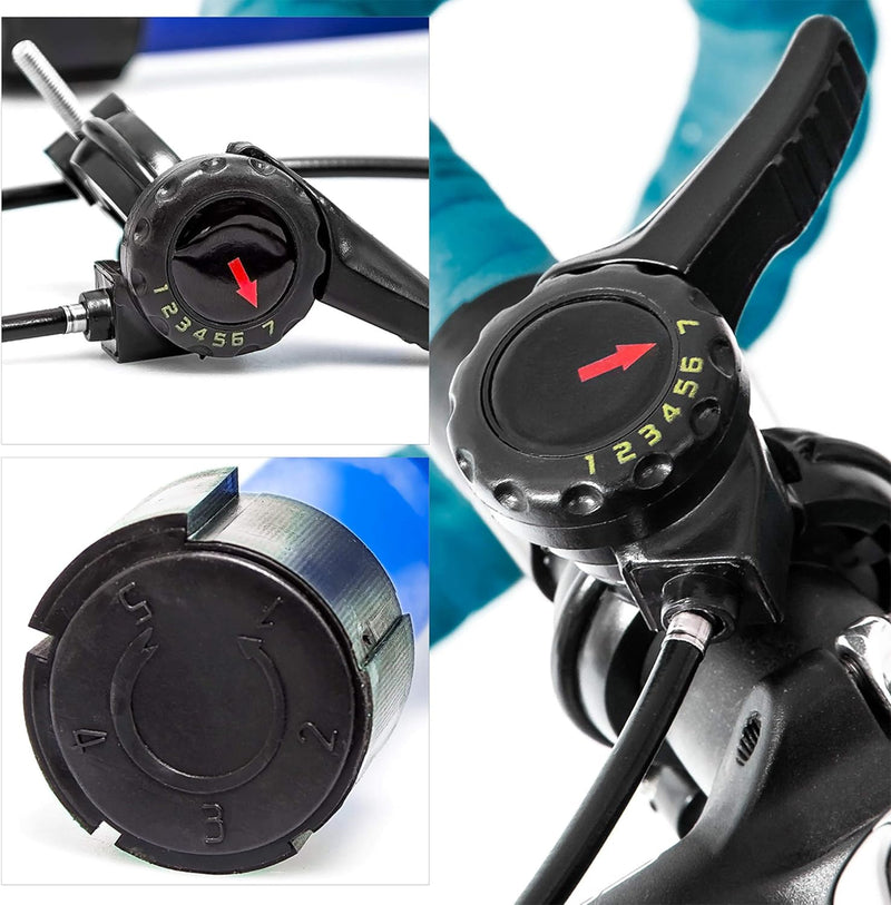 Indoor Bicycle Resistance Trainer 6 Gears for 26-28"