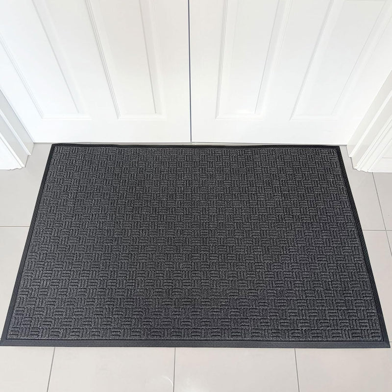 Indoor Outdoor Rubber Scraper Door Mat