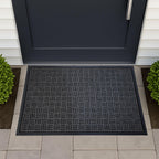 Indoor Outdoor Rubber Scraper Door Mat