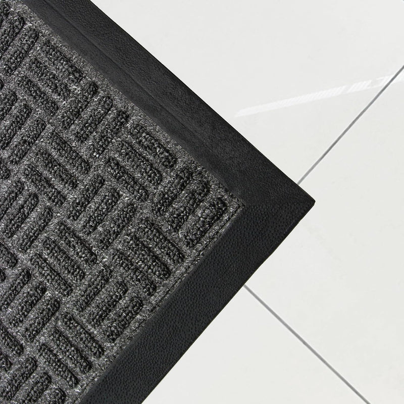 Indoor Outdoor Rubber Scraper Door Mat
