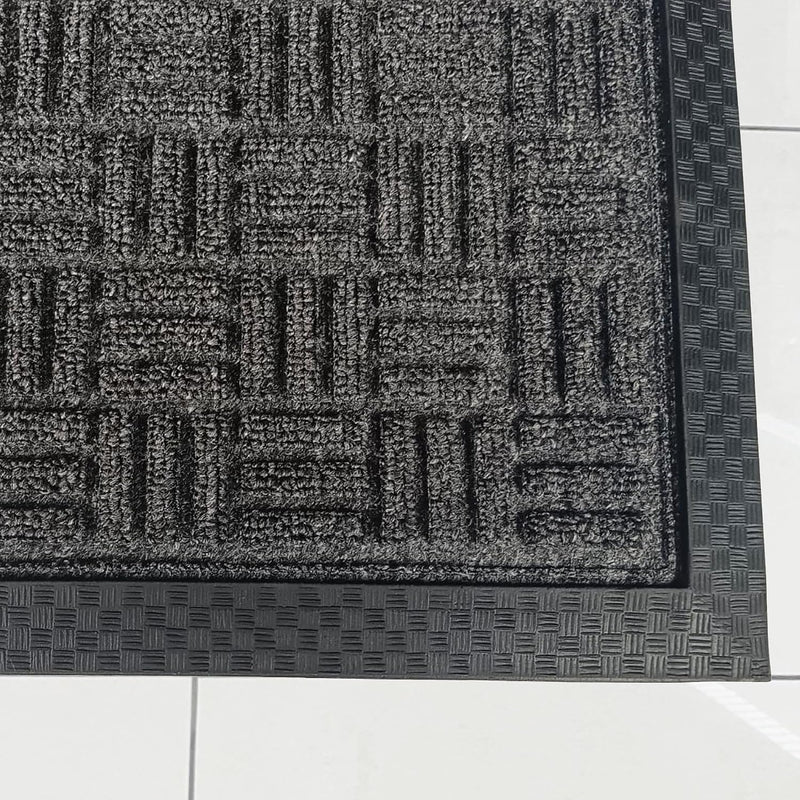 Indoor Outdoor Rubber Scraper Door Mat