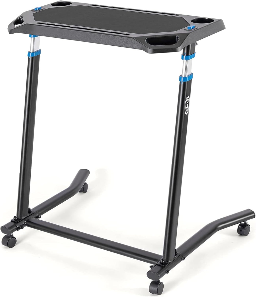 Indoor Training Bicycle Desk Height-Adjustable Computer Stand