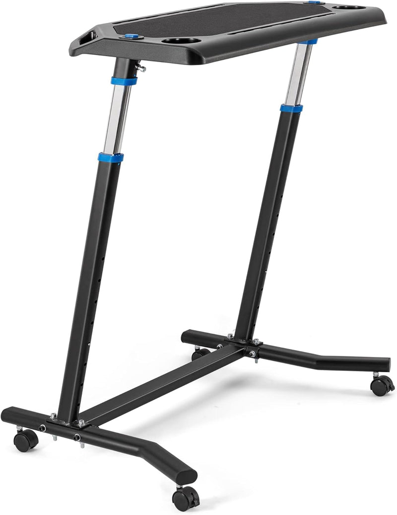 Indoor Training Bicycle Desk Height-Adjustable Computer Stand