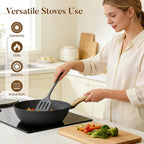 Induction Hob Pans Set 12-Piece Granite Cookware