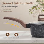 Induction Hob Pots and Pans Set 13pcs Nonstick