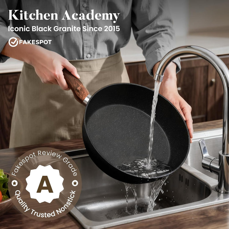 12-Piece Induction Hob Pots and Pans Set