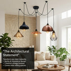 Industrial 5 Heads Diy Spider Pendant Ceiling Light