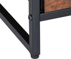 Industrial Bedside Table Hwd: 70 X 45 42.5 (Set of 2)