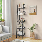 Industrial Bookcase 73CM Wide Standing Open Wooden