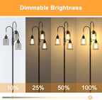 Industrial Floor Lamp for Living Room 190CM Dimmable