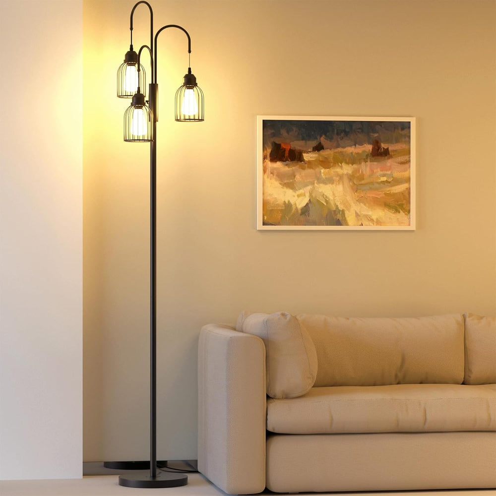 Industrial Floor Lamp for Living Room 190CM Dimmable