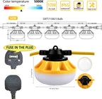 Industrial Grade 100FT Construction String Lights LED Work