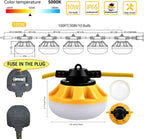 Industrial Grade 100FT Construction String Lights LED Work