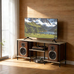 Industrial Shelf TV Furniture Piece 114 X 30