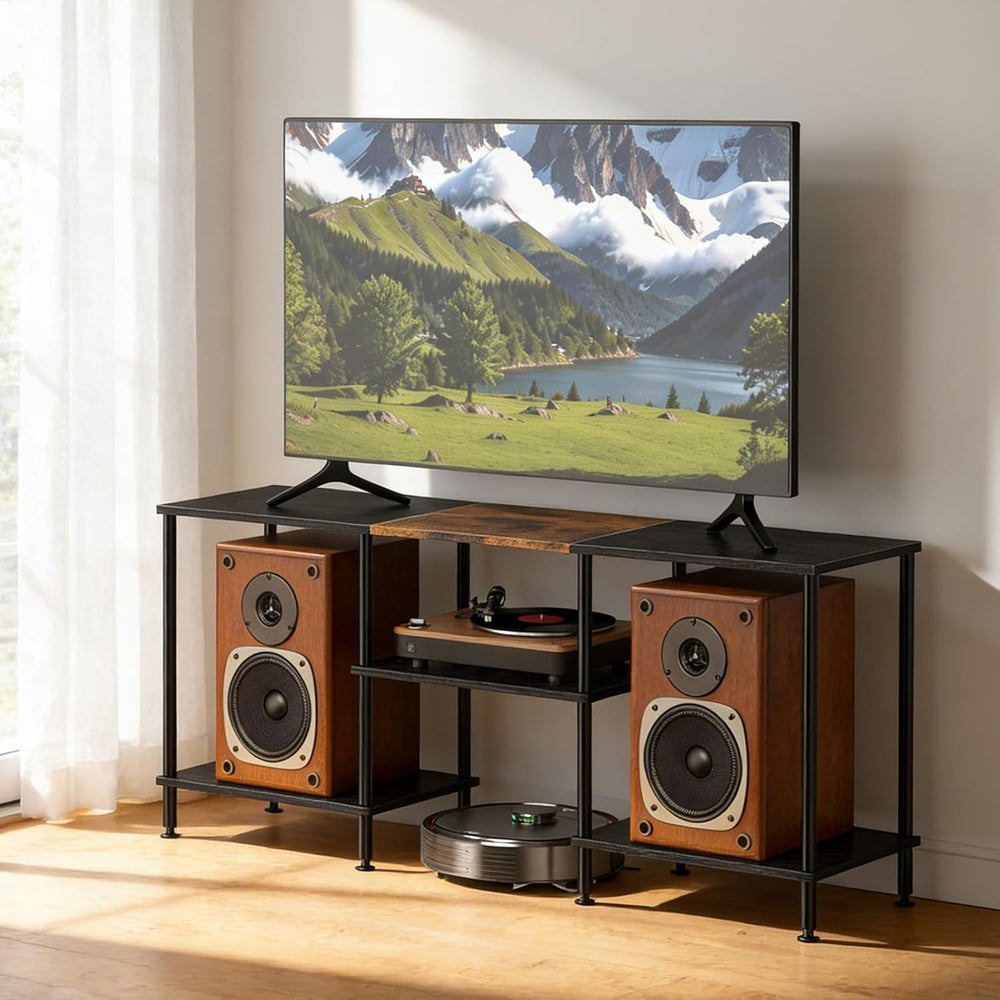 Industrial Shelf TV Furniture Piece 114 X 30