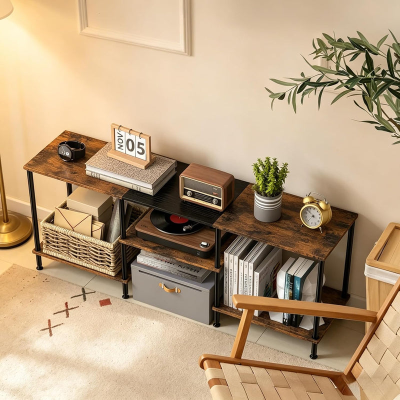 Industrial Shelf TV Furniture Piece Table
