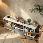 Industrial Shelf TV Furniture Piece 114 X 30